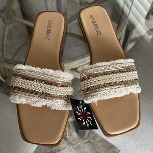 New with tags beach sandals